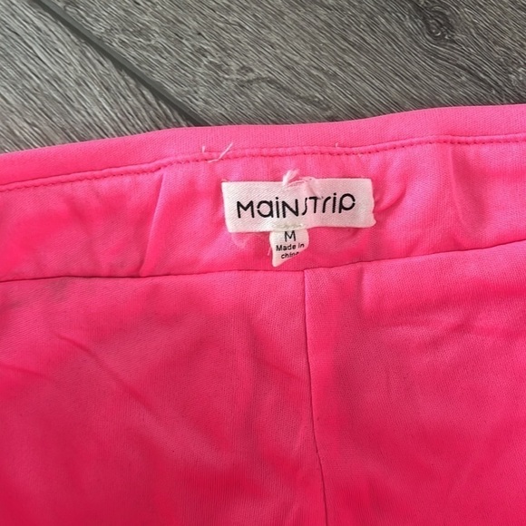 Main STRIP rhinestone crop cowboy sequin pants in fuchsia Medium - Picture 6 of 10